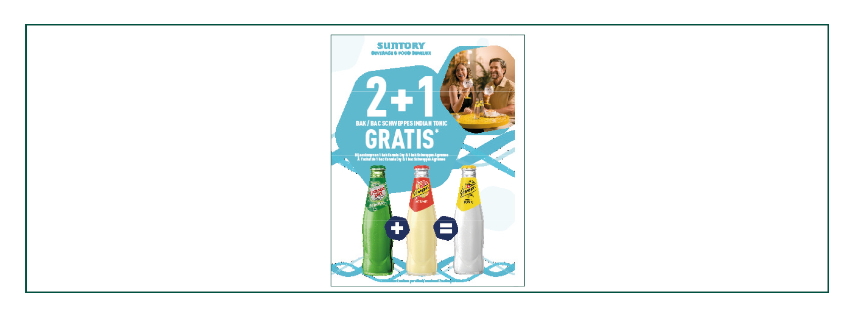 1 Agrum +1 Canada = 1 Tonic gratis